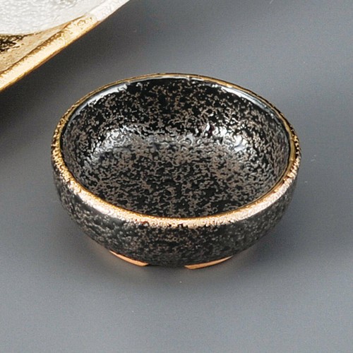 01218-451 南蛮金彩三つ足千代久|業務用食器カタログ陶里30号