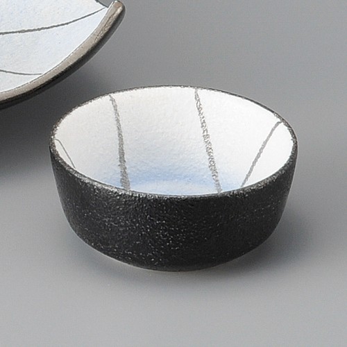 01220-301 コバルト銀彩丸千代口(小)|業務用食器カタログ陶里30号