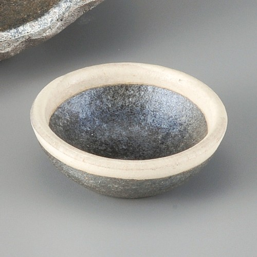 01224-431 黒窯変掛け分け千代口|業務用食器カタログ陶里30号