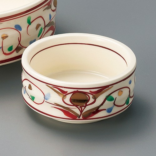 01306-131 赤絵華紋千代久|業務用食器カタログ陶里30号