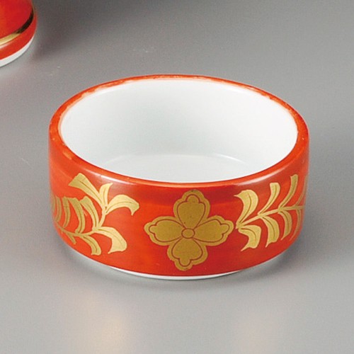 01318-181 朱巻金彩丸千代口|業務用食器カタログ陶里30号