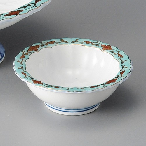 01504-281 交趾唐草(オリジナル)千代口|業務用食器カタログ陶里30号