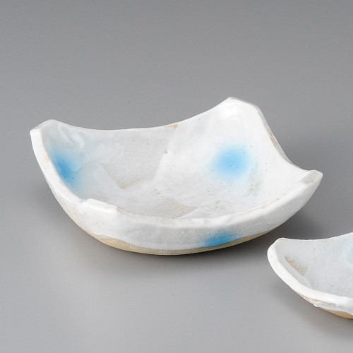 01603-411 青粉引正角刺身鉢|業務用食器カタログ陶里30号
