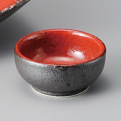 02008-011 紅黒炭丸千代久|業務用食器カタログ陶里30号