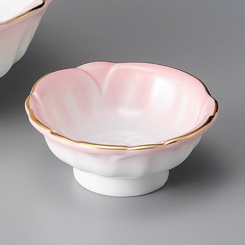 02018-221 ピンク吹梅型千代口|業務用食器カタログ陶里30号
