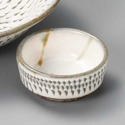 02038-461 手彫り(飛びカンナ)切立千代口|業務用食器カタログ陶里30号