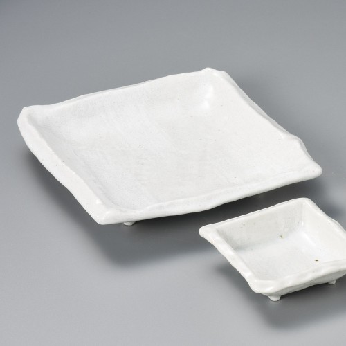 02121-461 白河 匠19㎝正角皿|業務用食器カタログ陶里30号