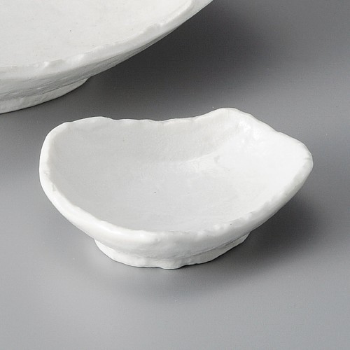 02126-281 白釉砂目千代口|業務用食器カタログ陶里30号