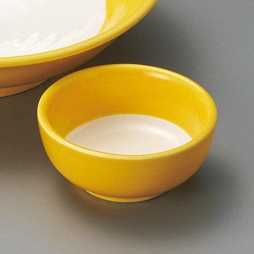 02128-321 黄白丸千代久|業務用食器カタログ陶里30号