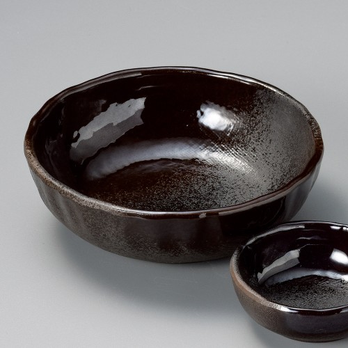 02235-461 備前灰釉5.0丸ボール|業務用食器カタログ陶里30号