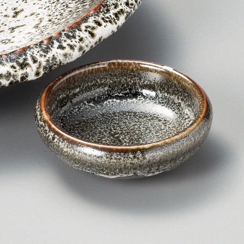 02336-541 白柚子天目鉄鉢千代久|業務用食器カタログ陶里30号