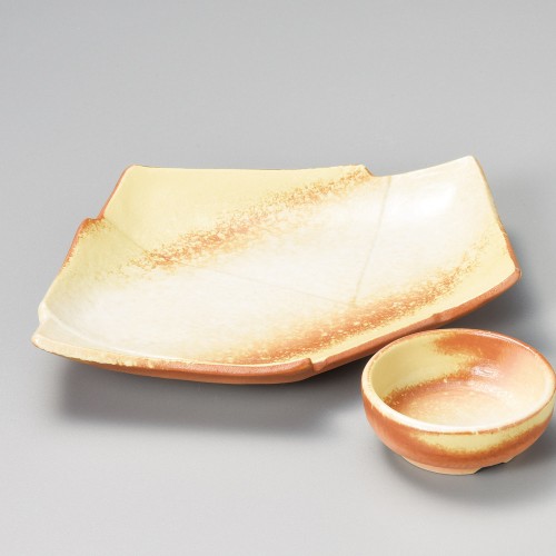 02401-191 春結晶結び皿|業務用食器カタログ陶里30号