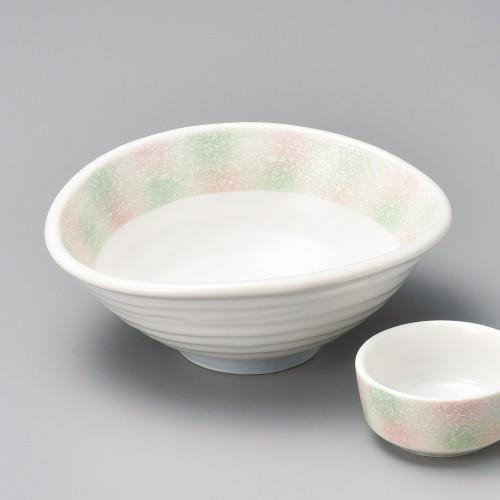 02411-181 平成二色吹たわみ 刺身鉢|業務用食器カタログ陶里30号