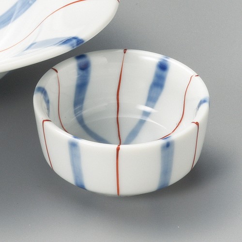 02414-521 十草朱線丸千代口|業務用食器カタログ陶里30号
