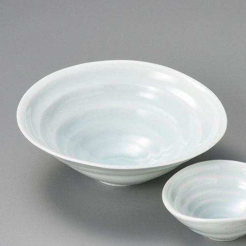 02417-491 青白磁渦潮5.0鉢|業務用食器カタログ陶里30号