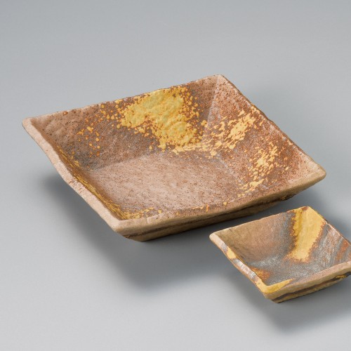 02419-491 美膳正角正角5.0平鉢|業務用食器カタログ陶里30号