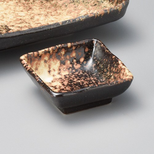 02734-181 黒備前正角千代口|業務用食器カタログ陶里30号
