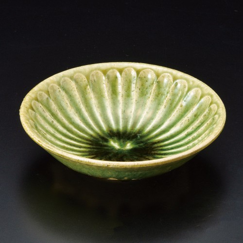 03711-471 織部しのぎ彫5.5中鉢|業務用食器カタログ陶里30号