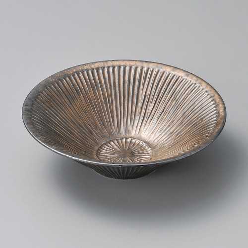 04420-471 金結晶しのぎ彫6.3鉢|業務用食器カタログ陶里30号