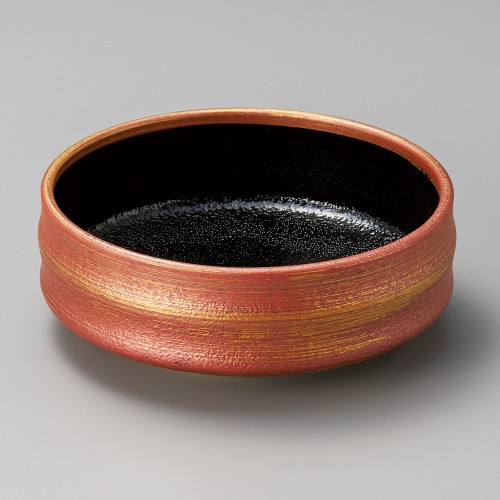 04605-401 天目マイカ紅金彩向付|業務用食器カタログ陶里30号