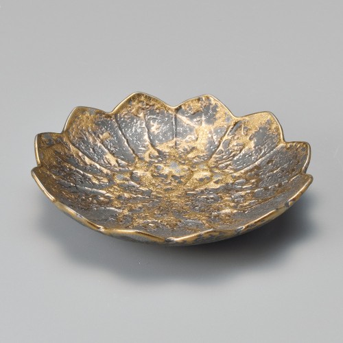 05109-541 炭金花彫皿|業務用食器カタログ陶里30号