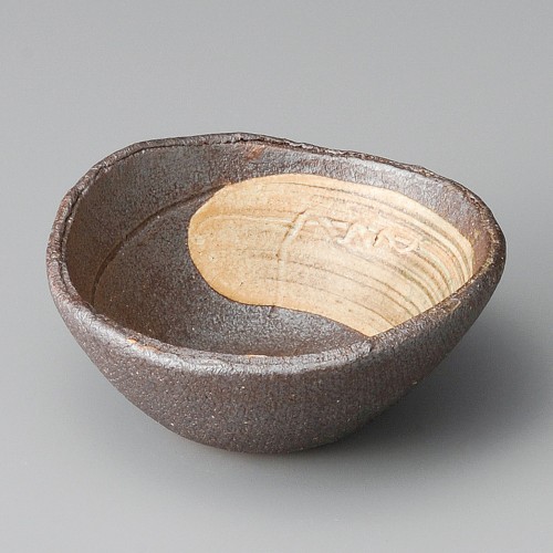 05408-431 黒泥刷毛目中鉢|業務用食器カタログ陶里30号
