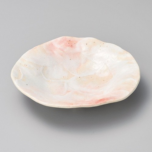 05821-671 桜志野三ツ足向付|業務用食器カタログ陶里30号