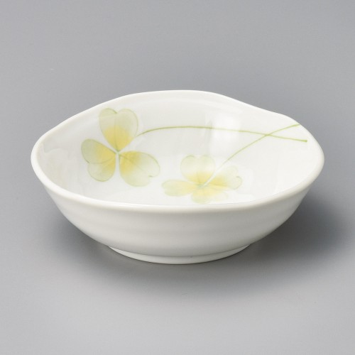 07202-161 ハッピークローバー4.0鉢|業務用食器カタログ陶里30号