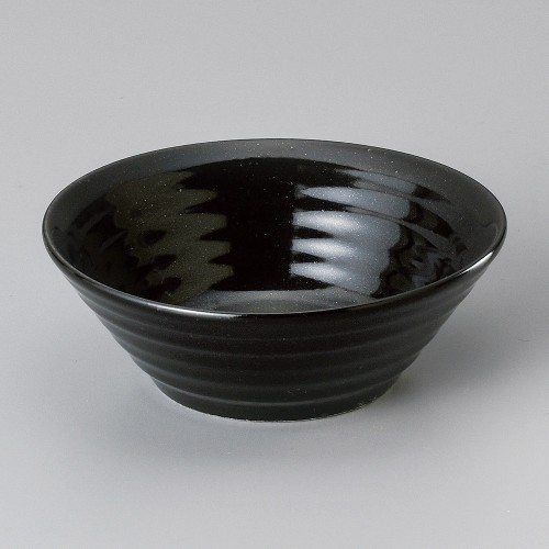 07327-601 黒流喜窯小鉢|業務用食器カタログ陶里30号
