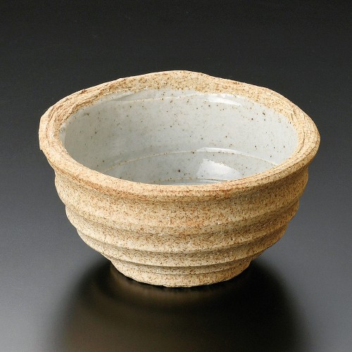 07410-461 手造石焼青地深4.5丼|業務用食器カタログ陶里30号