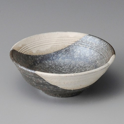 07509-431 黒窯変掛け分け4.5鉢|業務用食器カタログ陶里30号