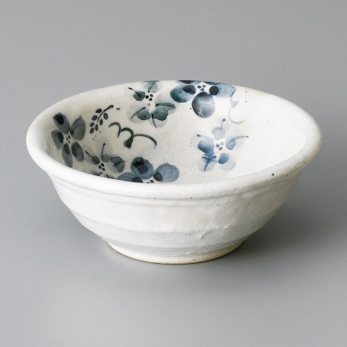 07520-191 雪化粧藍花4.5中鉢|業務用食器カタログ陶里30号