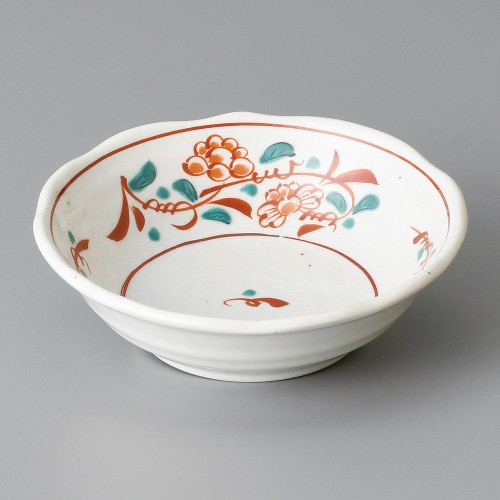 07610-341 粉引花万暦4.5鉢|業務用食器カタログ陶里30号