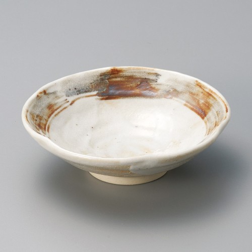 07626-131 ねずみ志野平小鉢|業務用食器カタログ陶里30号