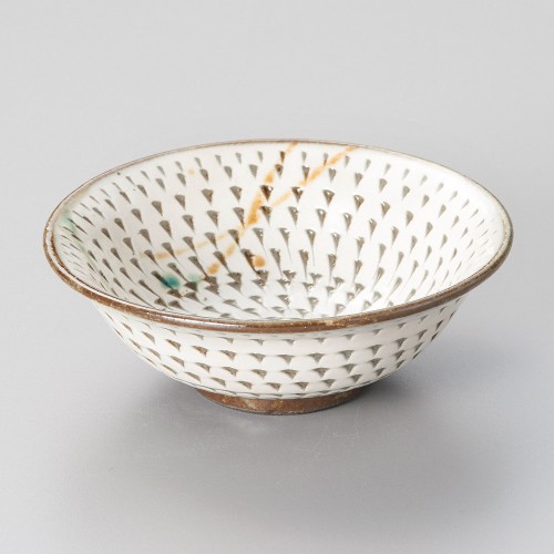 07825-461 手彫り(飛びカンナ)4.0鉢|業務用食器カタログ陶里30号