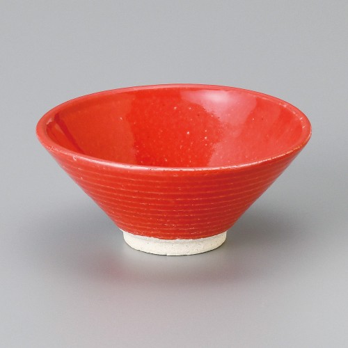 07914-601 赤硝子反小鉢|業務用食器カタログ陶里30号