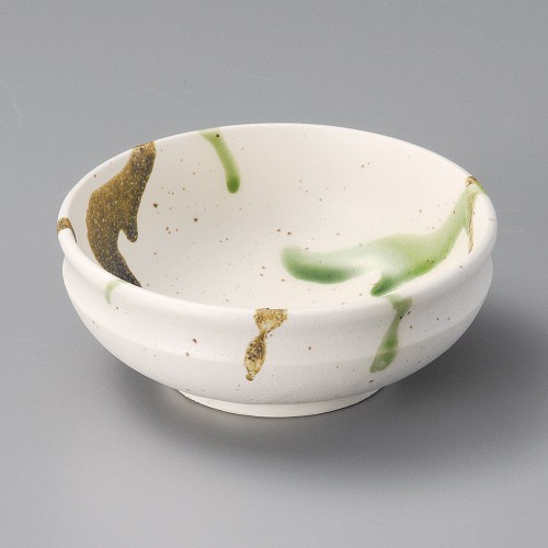 08027-311 黒オリベ流し天目型平鉢|業務用食器カタログ陶里30号