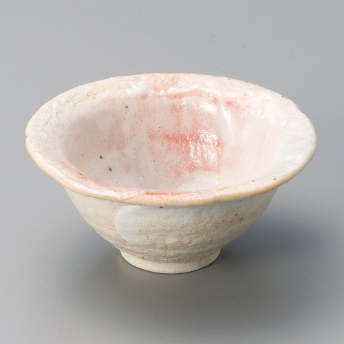 08222-081 桜志野輪花鉢(小)|業務用食器カタログ陶里30号