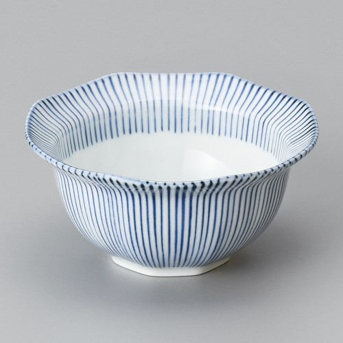 08407-361 細十草八角小鉢|業務用食器カタログ陶里30号