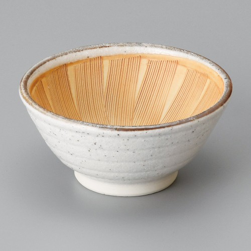 08412-131 そば志野スリ小鉢(大)|業務用食器カタログ陶里30号