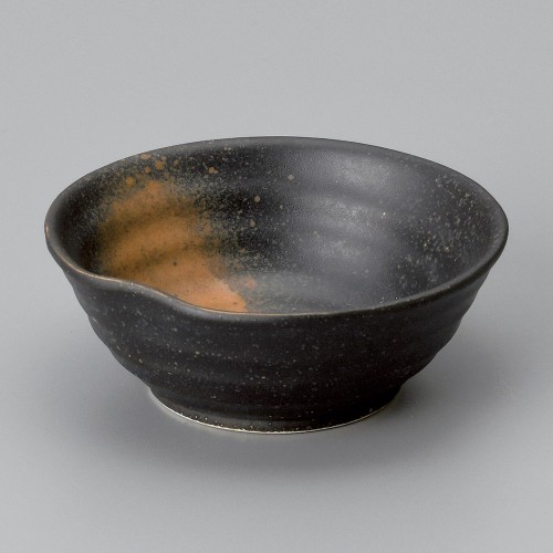 08417-131 黒備前3.6小鉢|業務用食器カタログ陶里30号