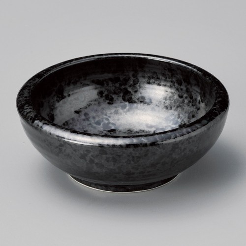 08425-241 銀彩黒括り手4.0小鉢|業務用食器カタログ陶里30号