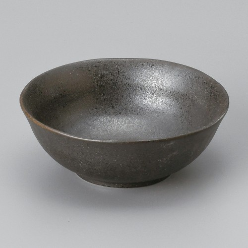 08501-461 黒点ゆらぎ4.0鉢|業務用食器カタログ陶里30号