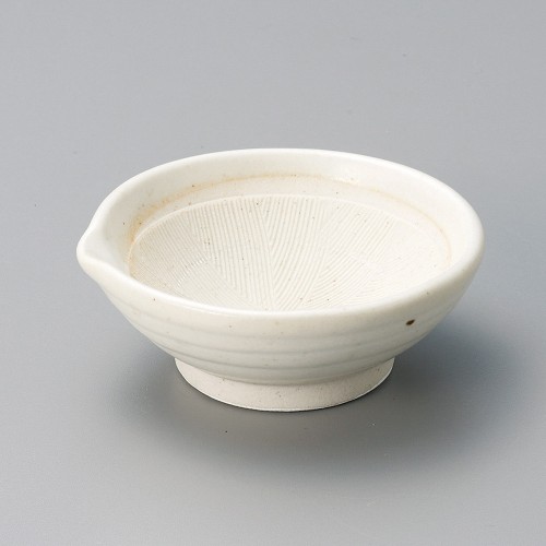 08908-341 白マット3.2スリ平小鉢|業務用食器カタログ陶里30号