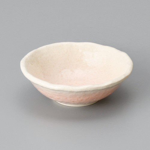 08913-461 桜志野 花形小付|業務用食器カタログ陶里30号