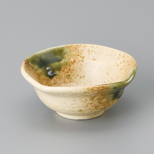 08918-341 伊賀織部なで角小鉢(中)|業務用食器カタログ陶里30号