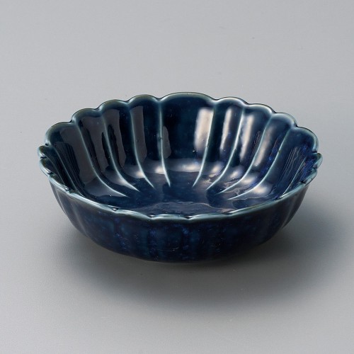08924-341 藍彩花渕小鉢|業務用食器カタログ陶里30号