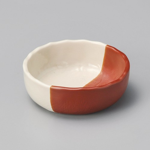 09025-151 紅ぬり分け3.3小鉢|業務用食器カタログ陶里30号