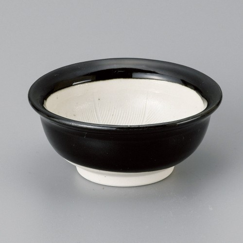 09208-471 渕反型黒すり鉢|業務用食器カタログ陶里30号