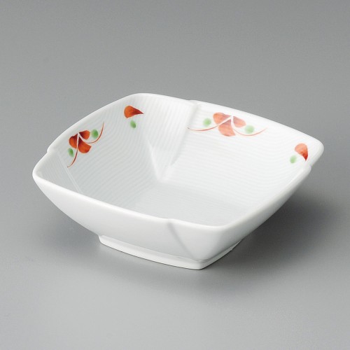10013-181 青磁 変型小花 角小鉢|業務用食器カタログ陶里30号